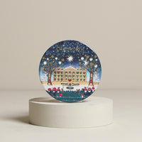 Lucy Loveheart A Midwinters Night Ceramic Coaster