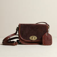 Chatsworth Leather and Suede Crossbody Bag