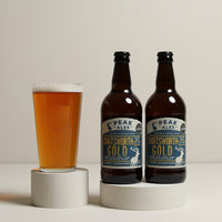 Two Chatsworth Gold and Pint Glass Gift Set