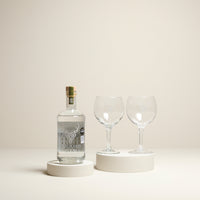 Chatsworth Small Batch Gin and Stag Glasses Gift Set