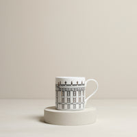 Contemporary Chatsworth Mug with Gold Accents