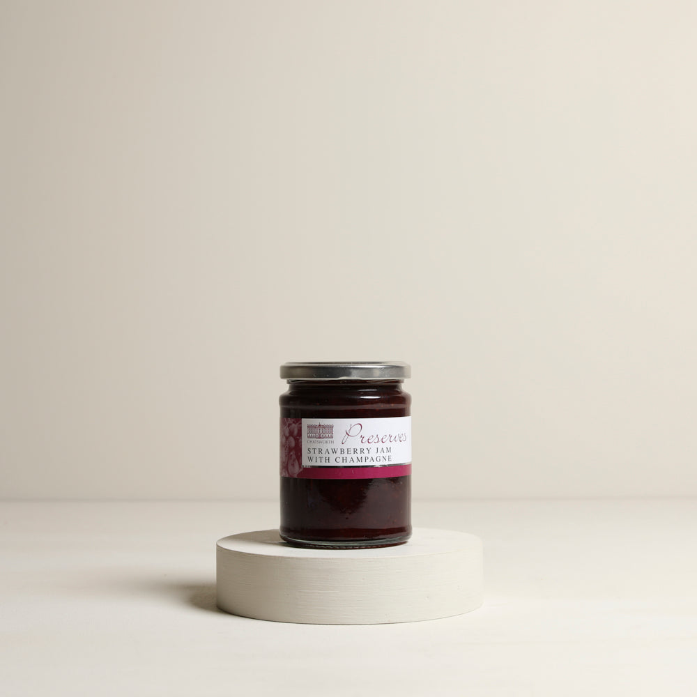 Strawberry jam with Champagne