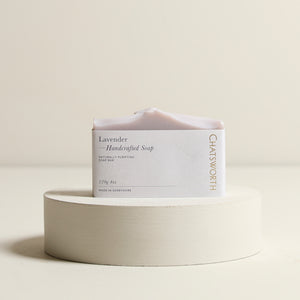 
                  
                    Handcrafted Lavender Soap
                  
                