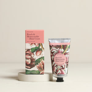 
                  
                    Peach & Honeysuckle Hand Cream
                  
                