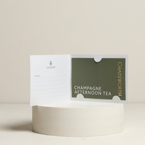 
                  
                    Chatsworth Champagne Afternoon Tea Gift Voucher
                  
                