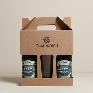 
                  
                    'Happy Birthday' Chatsworth Gold and Pint Glass
                  
                