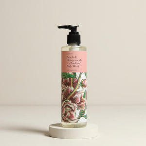 
                  
                    Peach & Honeysuckle Hand & Body Wash
                  
                