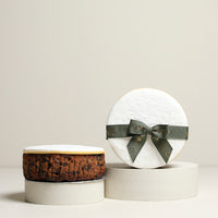 Iced Christmas Fruit Cake