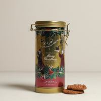 Cartwright & Butler Christmas Pudding Biscuits - in Musical Tin