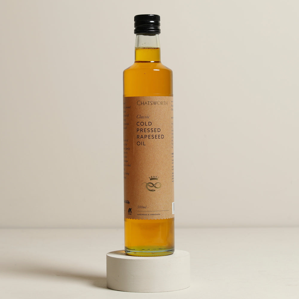 Cold Rapeseed Oil Cold Presssed Rapeseed Oil 500ml – Chatsworth Shop
