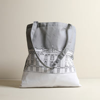 Chatsworth House Tote Bag Grey