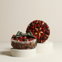 Fruit Topped Rich Fruit Cake