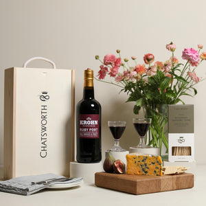 
                  
                    Port & Chatsworth Blue Cheese Gift Box
                  
                