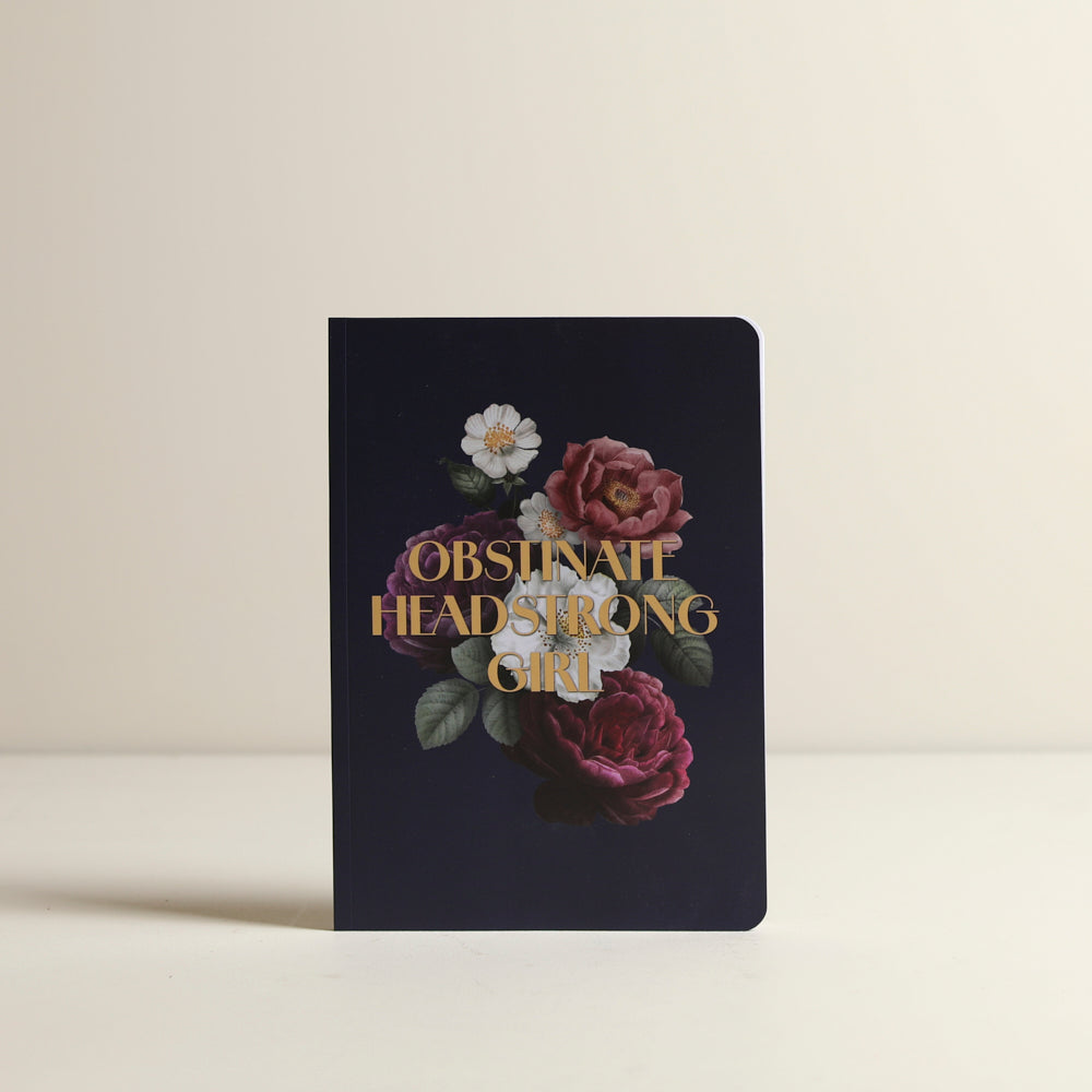 Jane Austen Obstinate Headstrong Girl Notebook