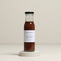Plum and Pear BBQ Sauce