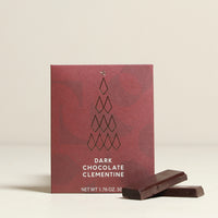 The Chocolatier Dark Chocolate Clementine Bar 50g