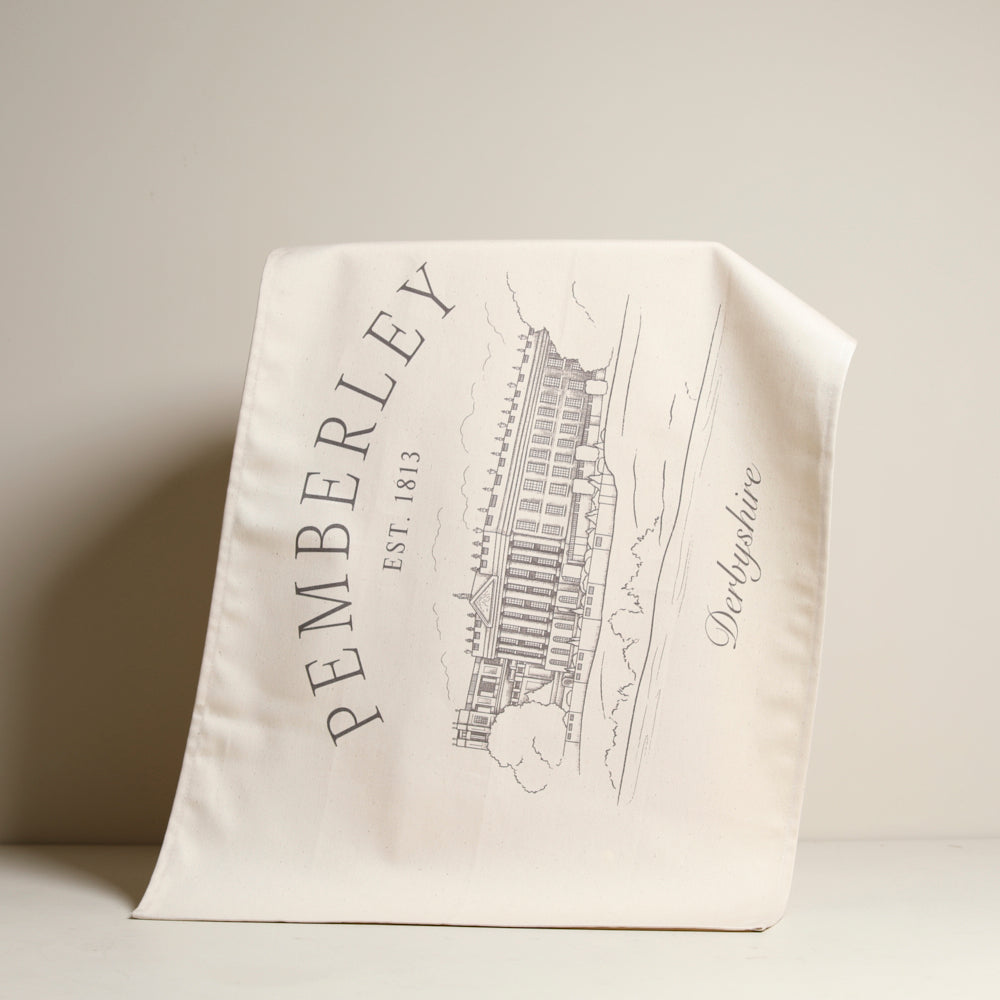 Pemberley Tea Towel | Inspired by Chatsworth