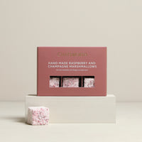 Raspberry and Champagne Marshmallows