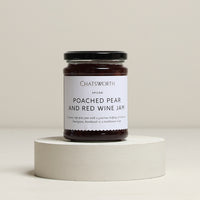 Poached Pear and Red Wine Jam