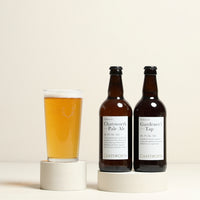 Gardeners Tap Ale and Chatsworth Pale Ale Gift Set with Stag Glass