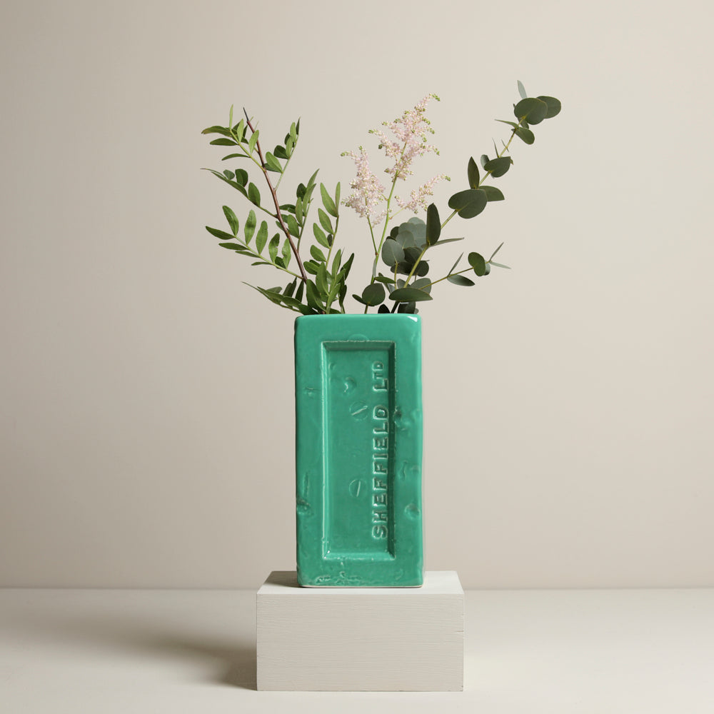 
                  
                    Sheffield Brick Vase - Green
                  
                