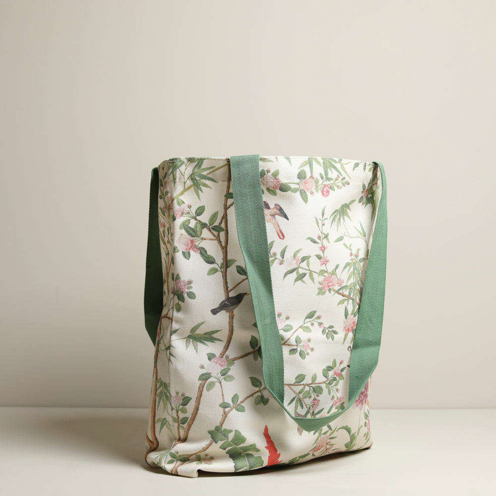 
                  
                    Chinese Wallpaper tote bag - Wellington Cream
                  
                