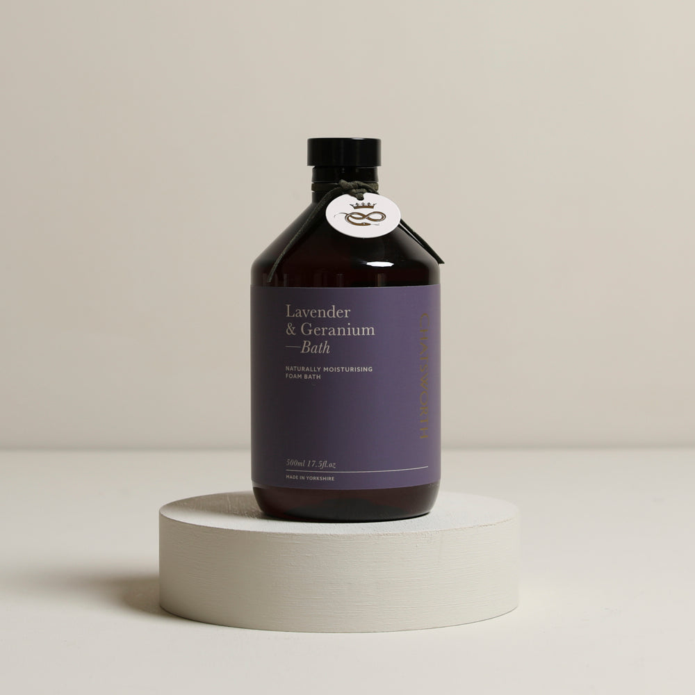 Naturally Moisturising Lavender & Geranium Bath Foam