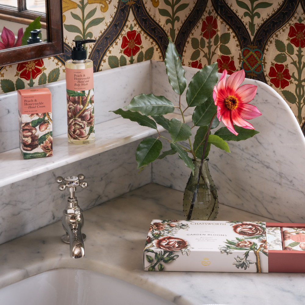 
                  
                    Peach & Honeysuckle Hand & Body Wash
                  
                