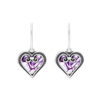 Gate Heart Hook Earrings