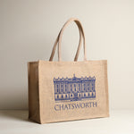 Chatsworth Jute and cotton shopping bag
