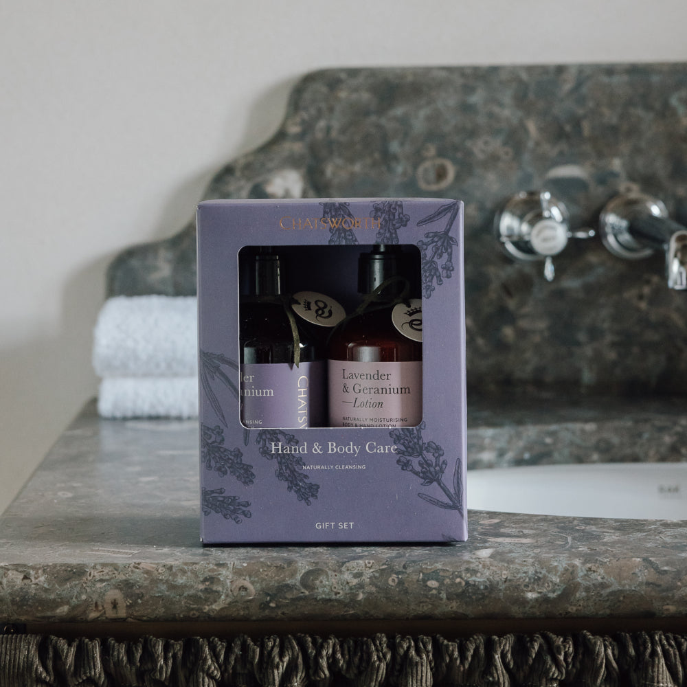 Gift Geranium Naturally Cleansing Lavender & Geranium Gift Set – Chatsworth Shop