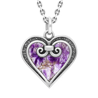 Large Gate Heart Pendant