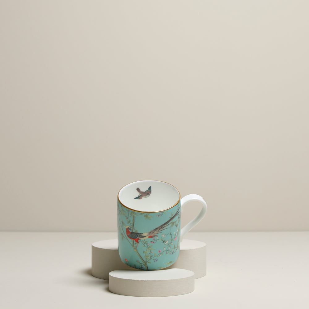
                  
                    Chinese Wallpaper mug - Leicester Blue
                  
                