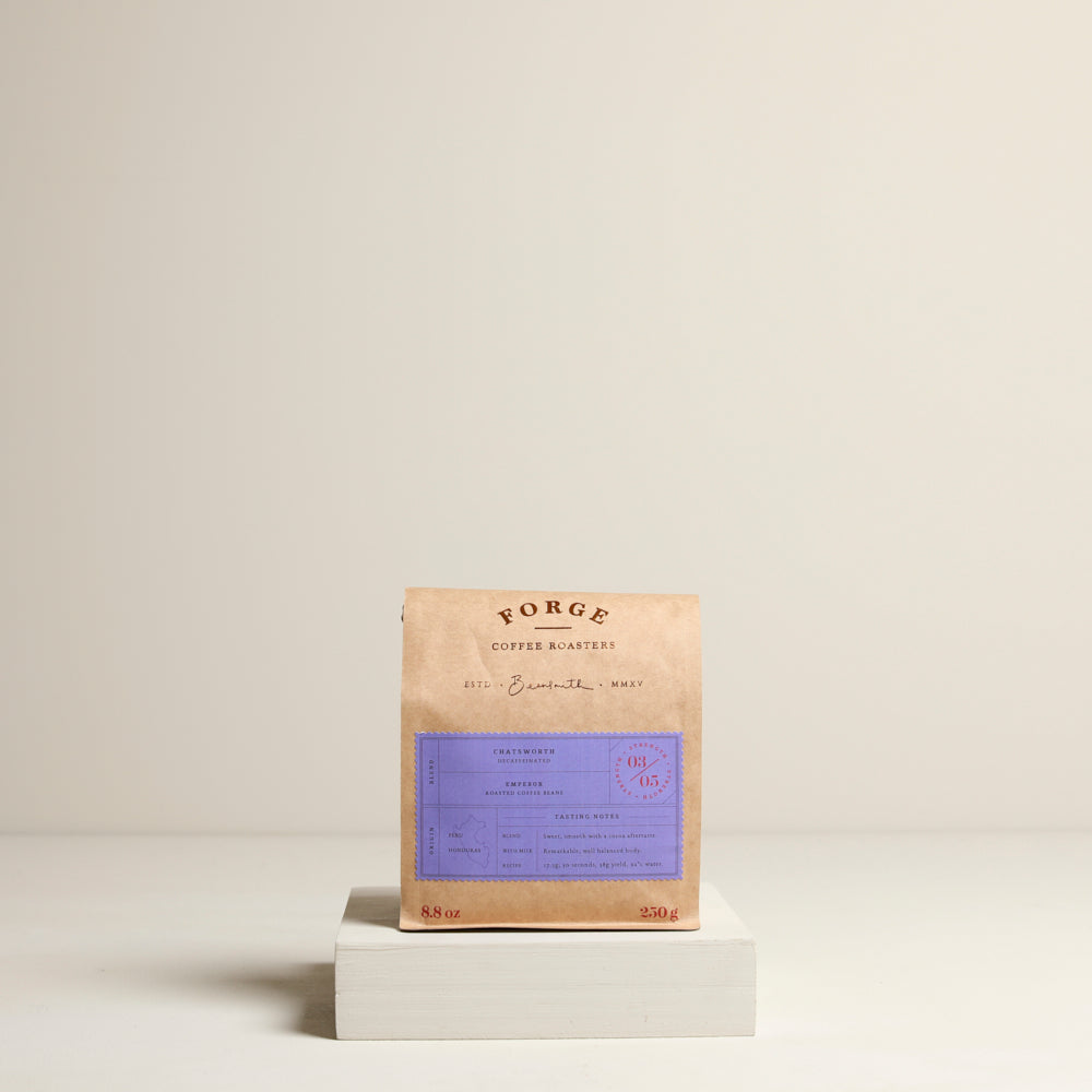 
                  
                    Forge Coffee - Emperor decaffeinated blend
                  
                
