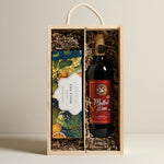 Mulled wine and Chatsworth mince pies in a gift box