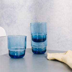 
                  
                    Cobalt blue stacking tumbler
                  
                